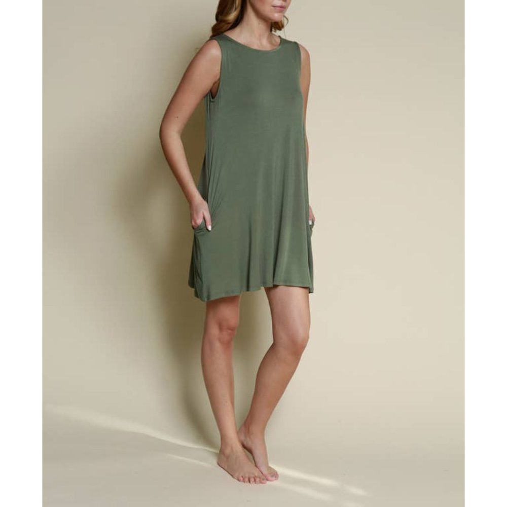 BAMBOO DAYTIME HEPBURN DRESS - Picture 3 of 3